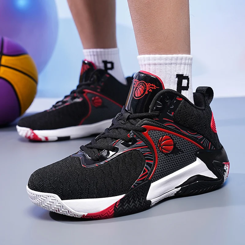 2024 Men Basketball Shoes Breathable Outdoor Sports Shoes Gym Training Basketball Sneakers Men Designer Sneaker Big Size 48 5