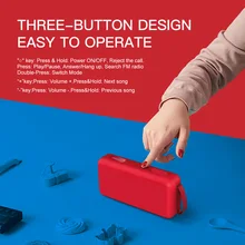 

Portable Wireless Speaker Outdoor Bluetooth 5.0 Bass Box Loudspeaker Mini Surround Column Stereo Music Player Support FM TF Card