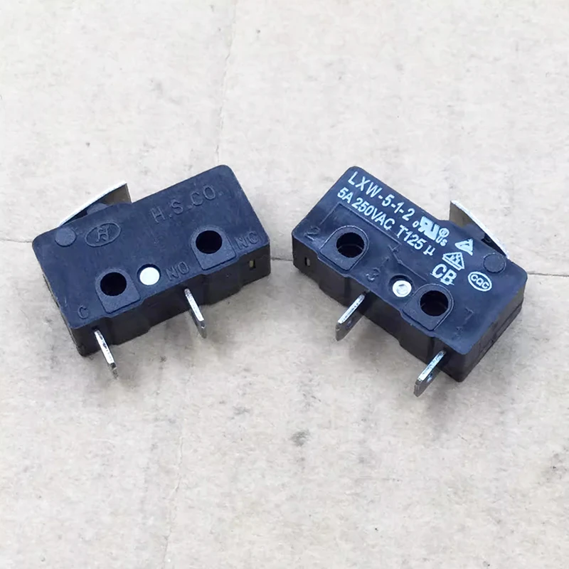 1pcs/lot LXW-5-1-2 Microswitch long handle small travel limit switch 2 pin 3 pin ultra light touch