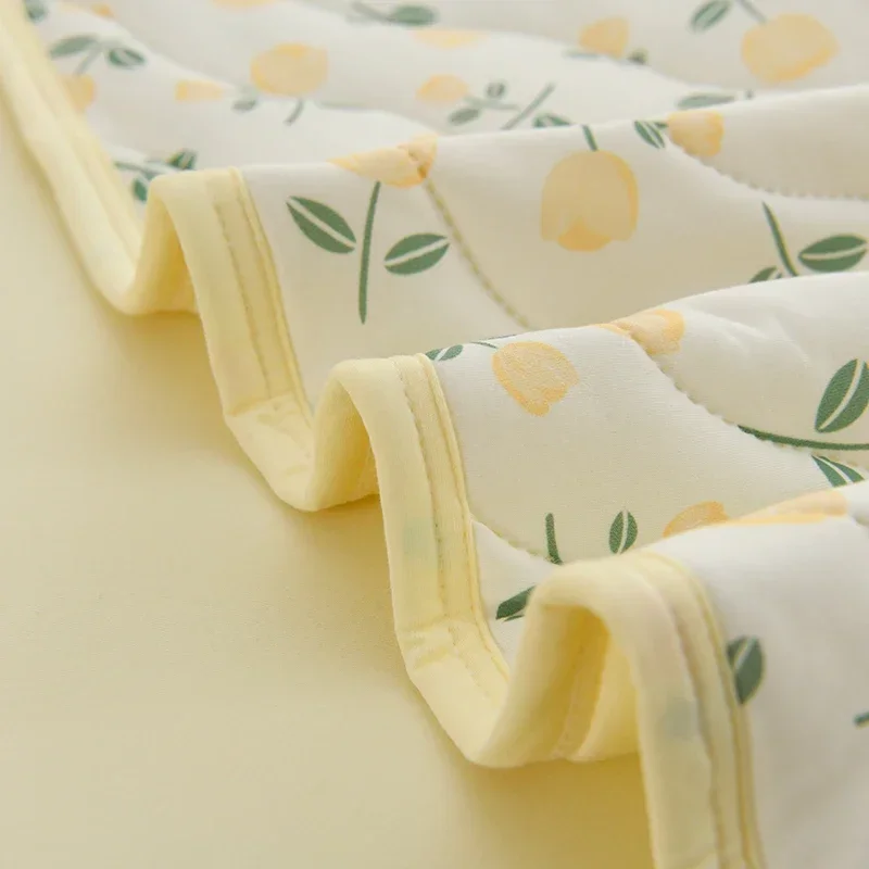 New Florals Spring Summer Blanket for Single Double Soft Skin-friendly Quilt Breathable Comfortable Air Conditioning Comforter 6