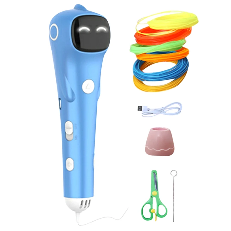 3D Printing Pen PCL Filament Low Temperature Anti-Scald Perfect Birthday/Christmas Gift For Boy And Girls