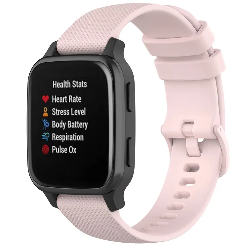 Versatile 20mm Silicone Watchband - Premium Replacement Wristband Strap