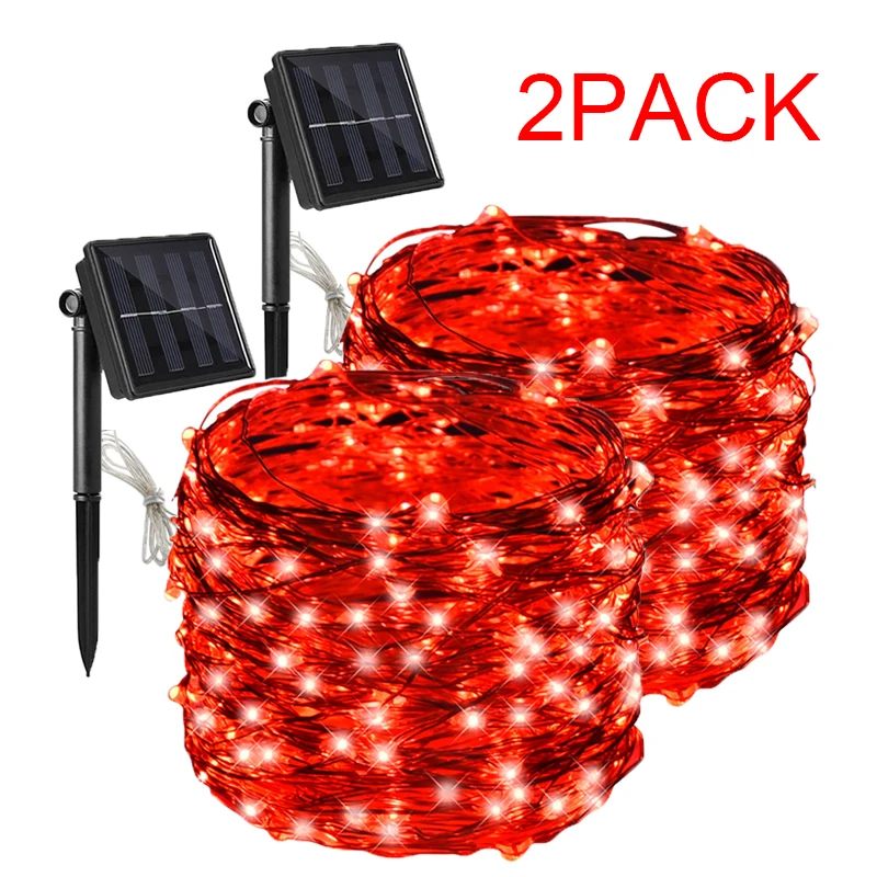 5/7/12/22/32M LED Solar Light Outdoor Waterproof Fairy Garland String Lights Christmas Party Garden Solar Lamp Wedding Decor solar street light Solar Lamps