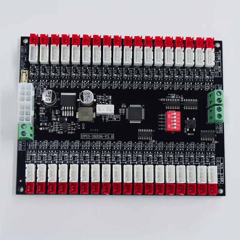36채널 RS485 스마트 택배함 시스템 잠금 해제 제어 보드 자판기 통로 모터 구동 보드