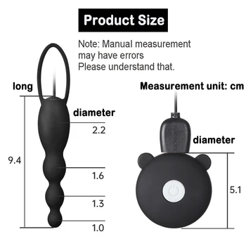 Mini Electric Pull Bead Novice Small Anal Plug Charging Male G-spot Anal Female Tail Sex Toys USB Waterproof Electric Anal Plug 6