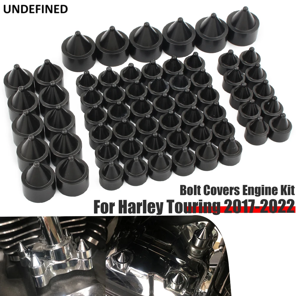 Bolt Covers Engine Primary Topper Bolts Head Cap For Harley Touring