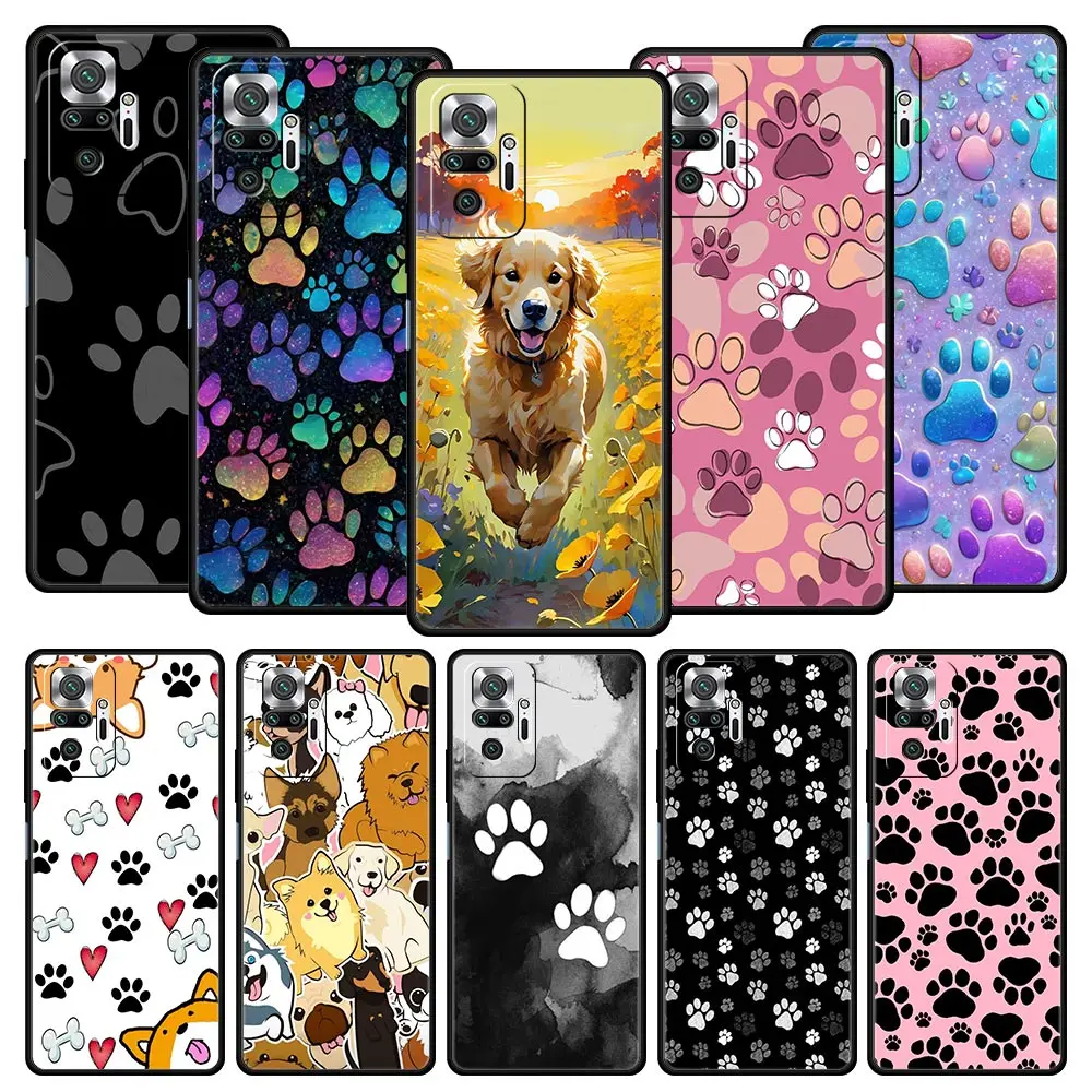 Adorable Dog Paw Soft TPU Phone Case