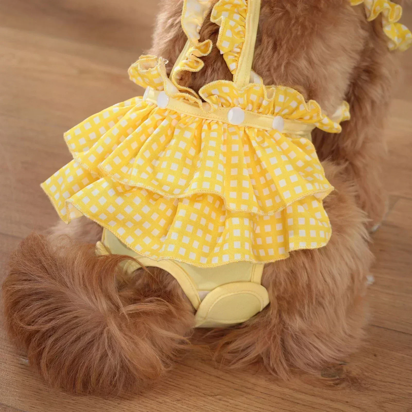 Washable Dog Diapers Reusable Female Dog Diaper Physiological Pants Small Medium Large Dogs Diapers Panties with Suspenders