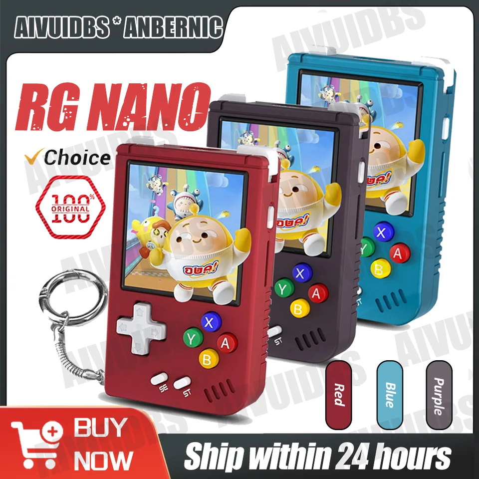 ANBERNIC RG Nano レトロハンドヘルドゲームコンソール RGNano