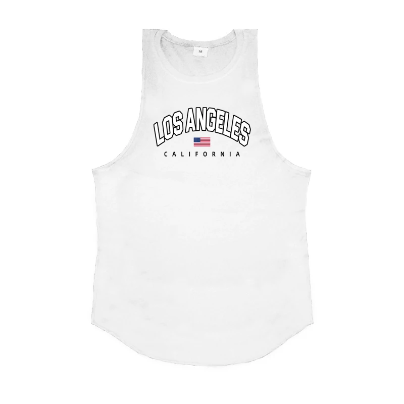 ملابس علوية بدون أكمام لكمال الأجسام للرجال ، قميص...