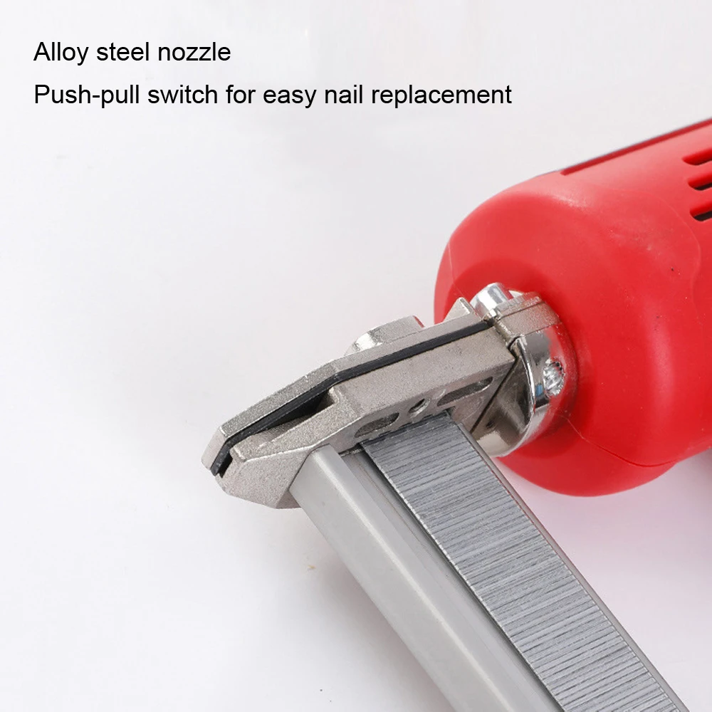 2600W F30 Electric Nailer And Stapler Furniture Staple Gun For Wood Frame Carpentry Woodworking Construction Electric Tools 3