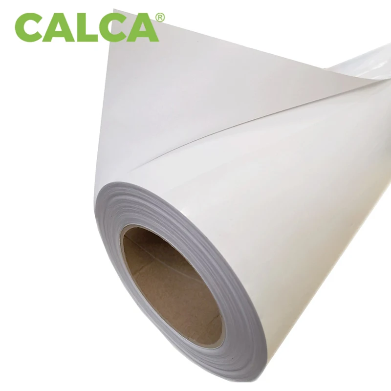 

CALCA 23.6in x 328ft (60cm x 100m) UV DTF Transfer Film A Roll Crystal Label Sticker Printing Film for 24in DTF Printer Bulk