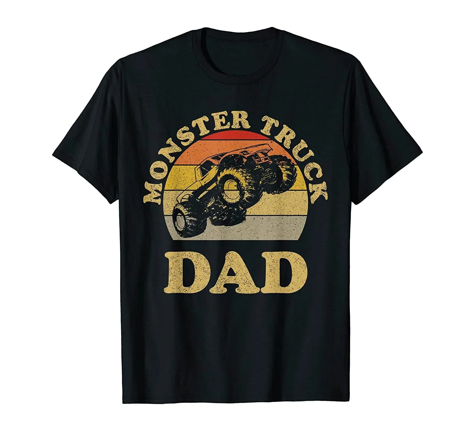 Monster Truck Dad Shirt Retro Vintage Monster Truck Shirt T-Shirt Uomo Cotton Tees Top Quality Haraguku Streetwear