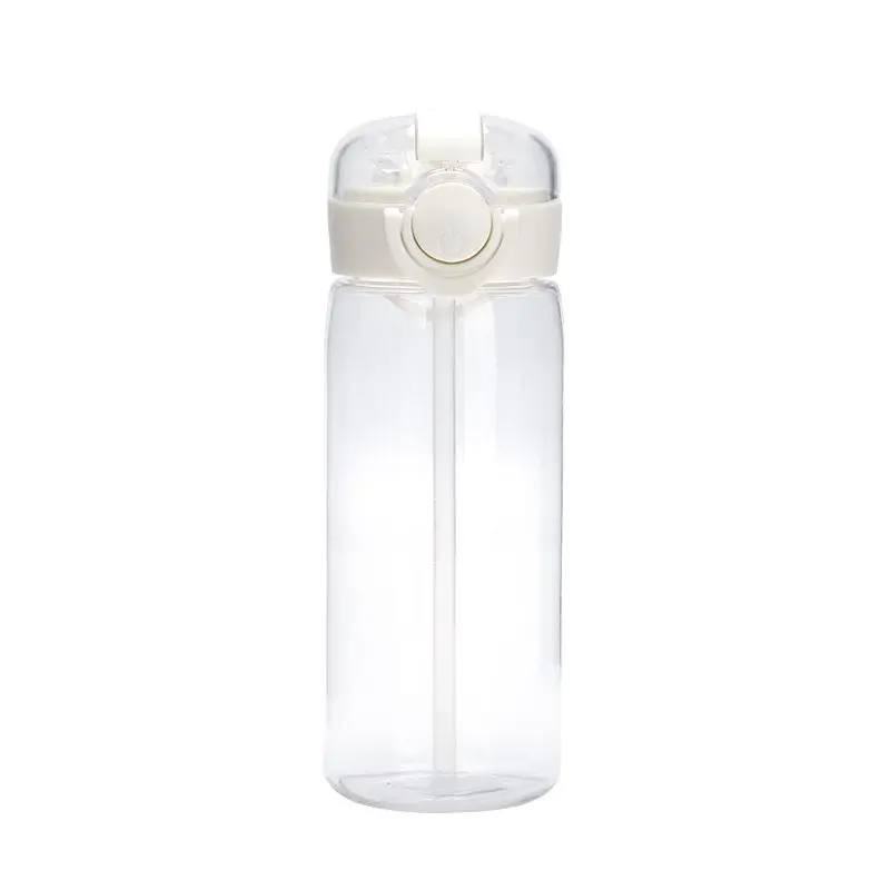 Disney Anime Beauty and the Beast Straw Cup Child Water Cup Food Grade Belle Prince Adams Cartoon Plastic Kettle Anti-drop Cup 6