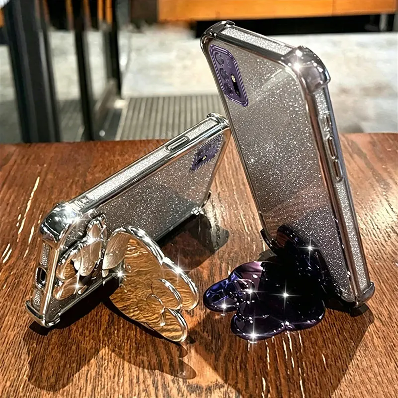 Rabbit Design Lanyard Phone Holder Case with Adjustable Strap