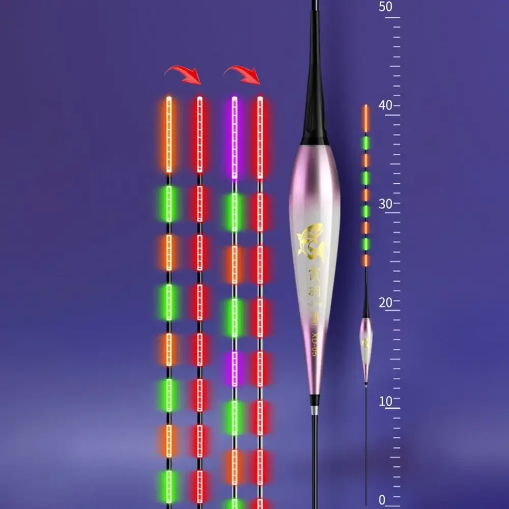 Smart LED High-Sensitivity Night Fishing Float with Gravity Sensor