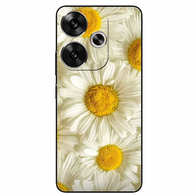 Sleek Black Silicon TPU Shockproof Phone Case Cover
