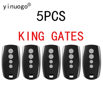 5PCS KING GATES STYLO4K * STYLO2K * STYLO 차고 게이트 원격 제어 게이트 오프너 433.92MHz KING GATES 원격 제어 롤링 코드