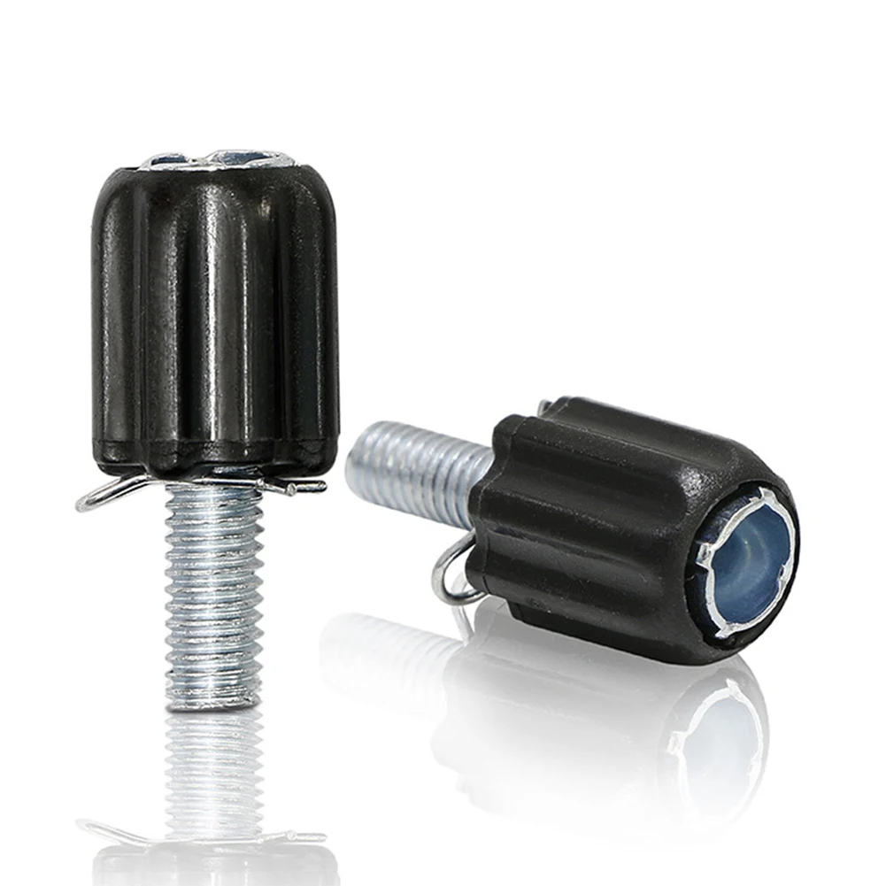 2pcs Bicycle Gear Cable Adjuster M5 Threaded Downtube Derailleur Bolt Bike Replacement Parts Accessories