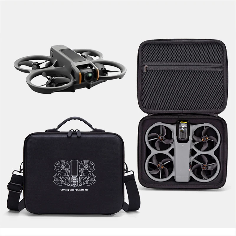 DJI Avata 360용 휴대용 숄더백 DJI Avata 360 드론 보관 액세서리용 충격 방지 방수 보관 가방
