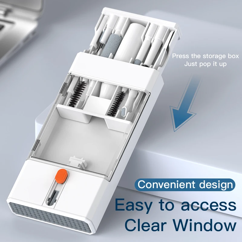 Kit De Nettoyage Clavier 22 En 1 Avec Repose Poignet,Accessoire Bureau