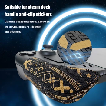 Aesthetic Skin for Steam Deck Console Protective Decal Wrapping Cover Host Grip Anti-sweat Anti-slip Game Accessories for Steam 2