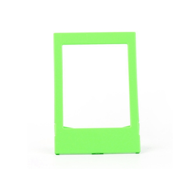 Plastic Photo Frame Colorful Picture Frame Instax Album for Mini Instax Card Name Picture Holder Desktop Decoration