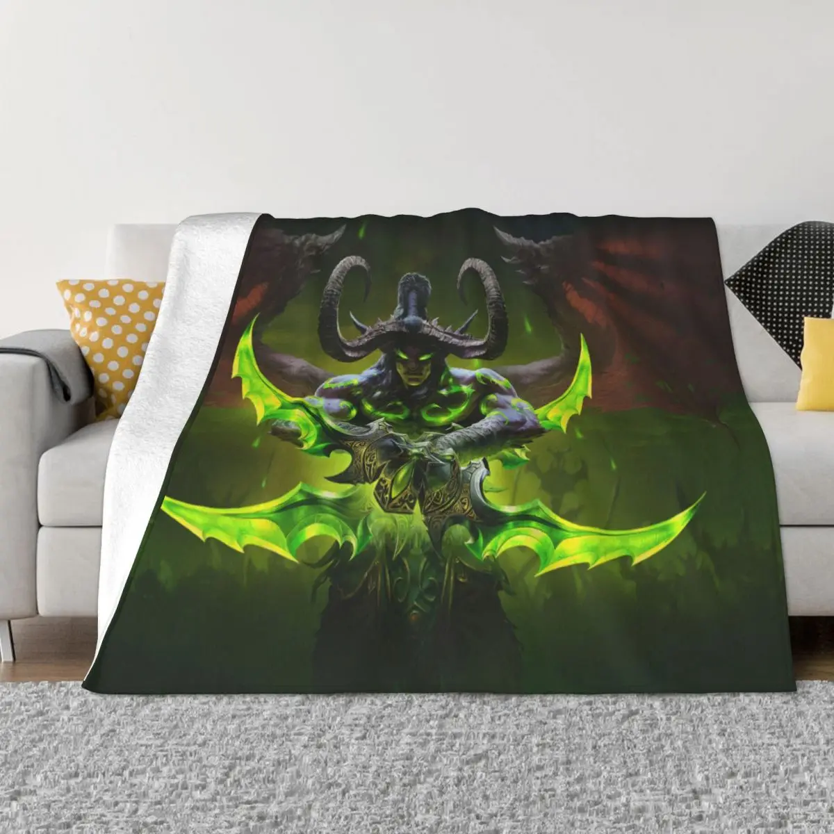 

World Of Warcraft Blankets Coral Fleece Plush Decoration Bedroom Bedding Couch Bedspread