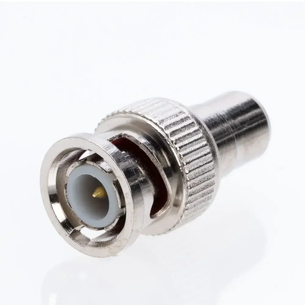 10pcs 2pcs JR-B9 BNC to RCA Connector Small and short BNC connector for AHD CCTV system 3