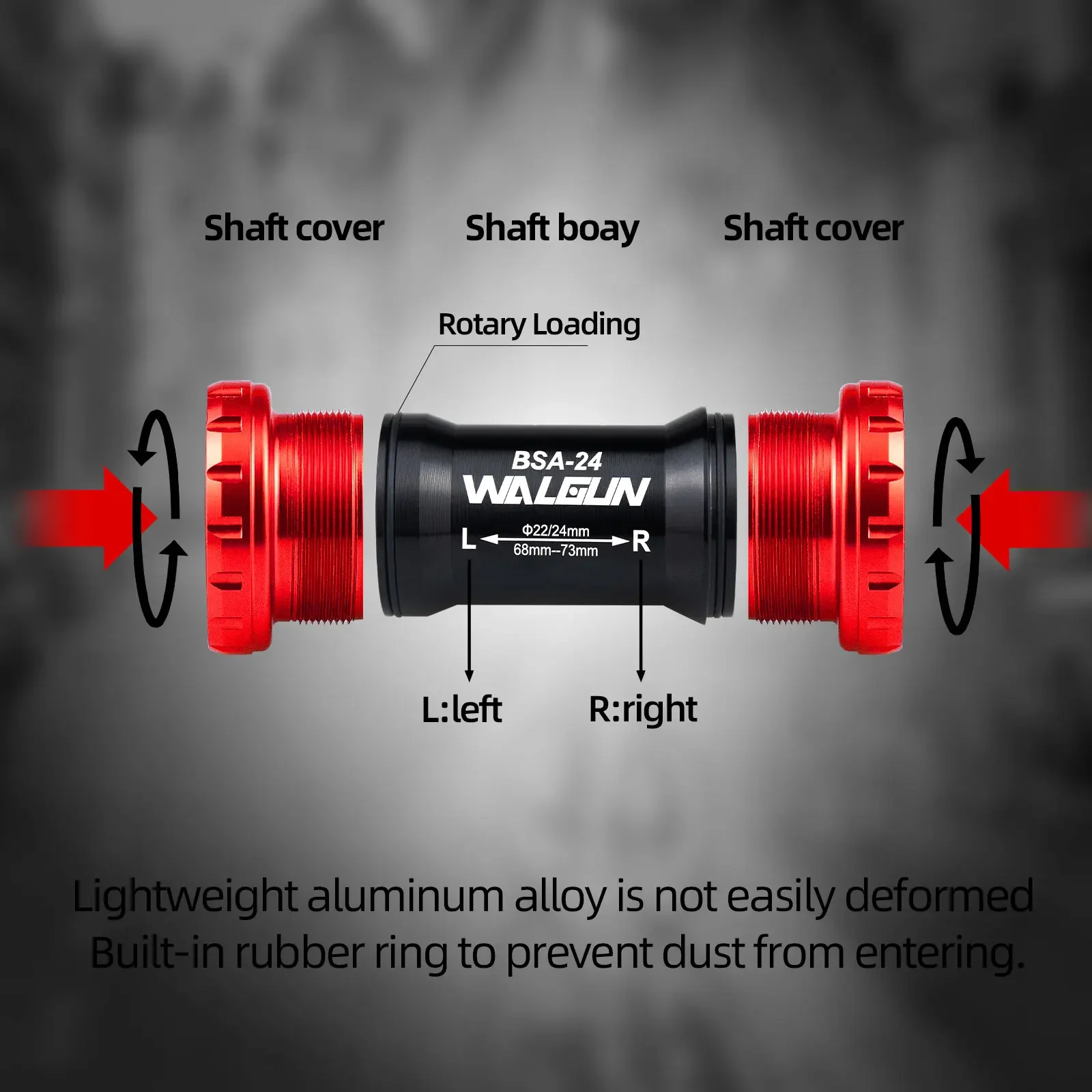 Ceramic BSA Bike Bottom Bracket 4