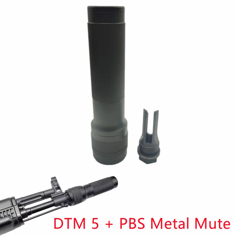 Toy Model KIT PBS Muffler Front Pipe Decoration Cpak105 74m Renxiang AK Universal Straight Plug 14 Reverse Teeth No Function |