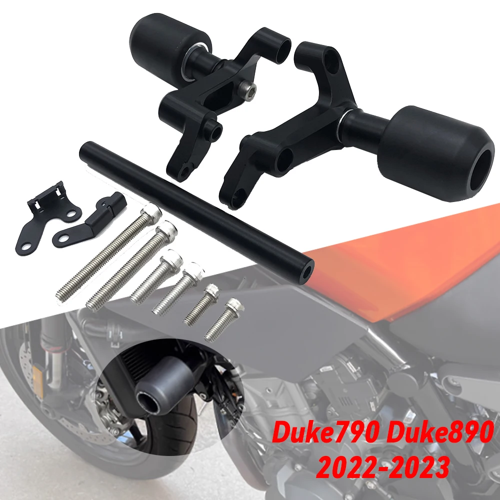 

Для KTM Duke790 Duke890 Duke 790 890 2022-2023, алюминиевая рама для мотоцикла CNC, Противоударная накладка, защитная крышка, протектор слайдера