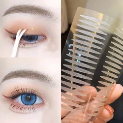 Invisible Double Eyelid Sticker Mesh Olive-shaped Eyelid Tape Self-adhesive Waterproof Anti-sweat Natural Eye Lift Tape Makeup