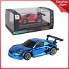 New Product Selling 1:43 Mini Size Rc Car Gold Plated With Lights Remote Control Racing Cars Model Charging Boys Toys For Child 1