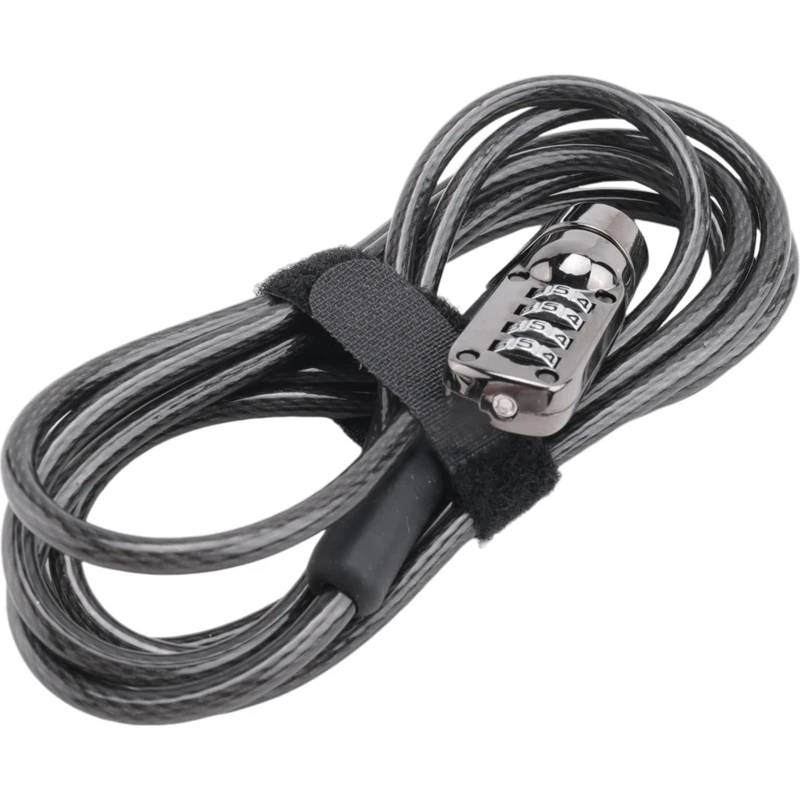JAJA Security Anti-Theft Combination Laptop Notebook Cable Lock 4 Digit Password Lock