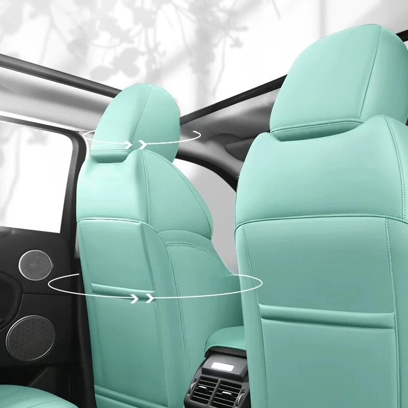 2009-2023년형 포드 F150 F-250 F-350 F150 F250 맞춤형 카시트 커버 액세서리 360도 전체 커버 인조가죽