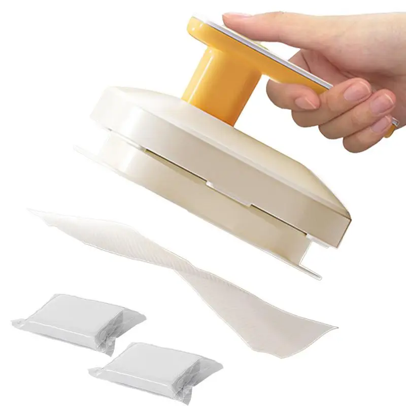 

Kitchen Cleaning Rag Ergonomic Scouring Grease Brush And Rags Home Cleaning Tools For Efficient Oil Removing For Countertop