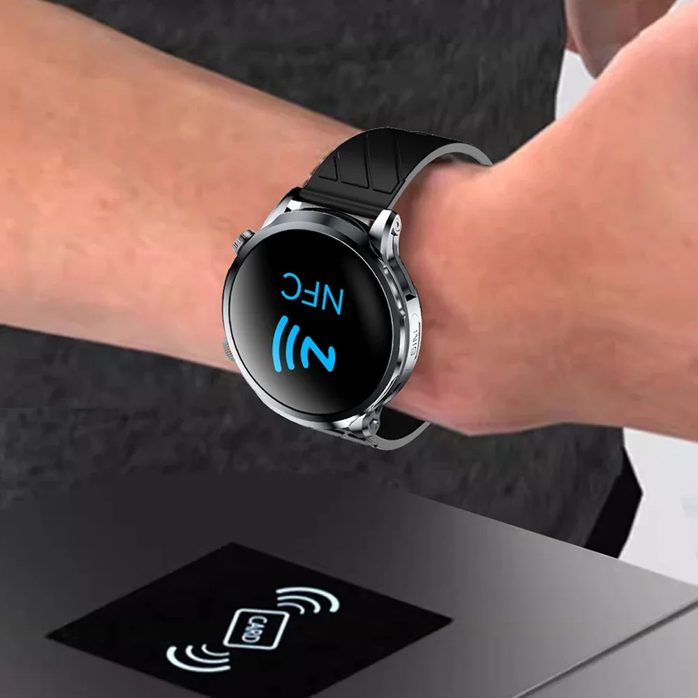 LOKMAT APPLLP Pro Fashion 4G NFC reloj inteligente, tarjeta SIM