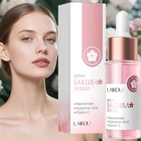 30ml Sakura Face Essence Shrink Pores Anti-Aging Moisturizing Facial Care Brighten Tighten Hydrating Repair Soften Solution 1