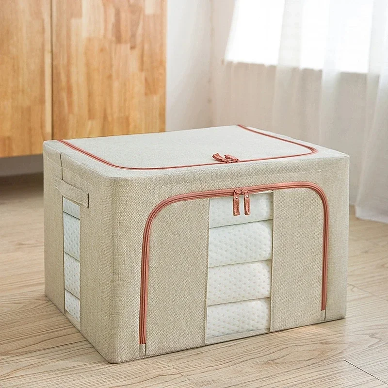 

Sweater Storage Clothes Quilt Box Large Capacity Cabinet Foldable Closet Organizer Blanket Organizers