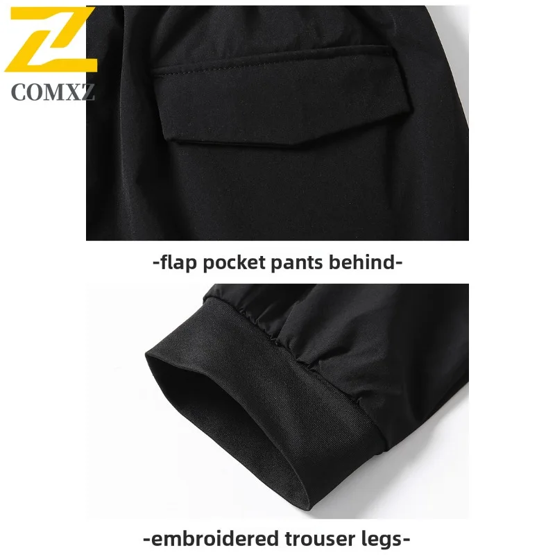 EiAO Men's All Seasons Quick-Dry Hiking Pants Waterproof Windproof Breathable Plus Size Outdoor Workwear Camping Mountaineering