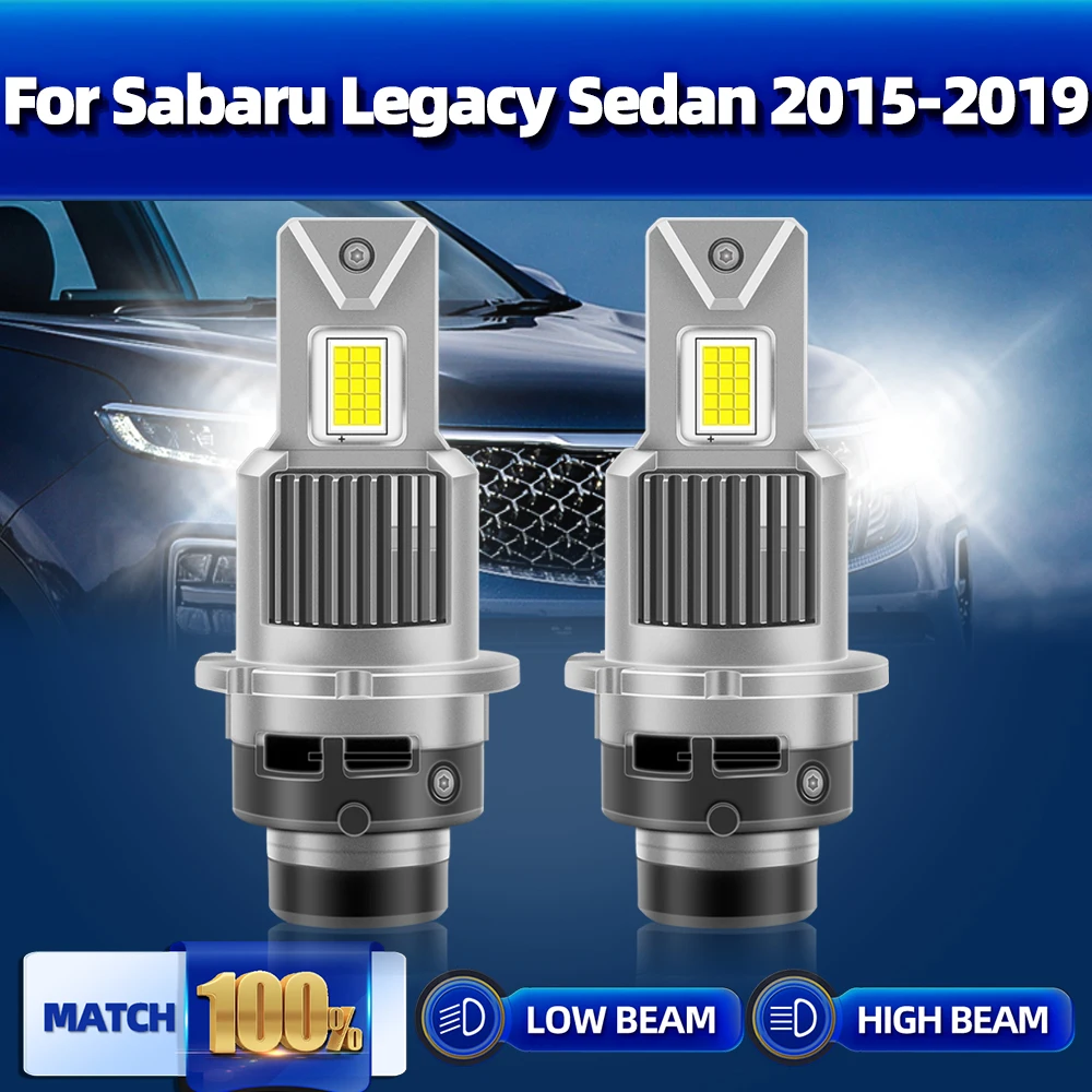 

150W D4S HID Xenon Lamp Bulb 6000K HID Xenon Headlight 60000LM Car Light 12V For Sabaru Legacy Sedan 2015 2016 2017 2018 2019