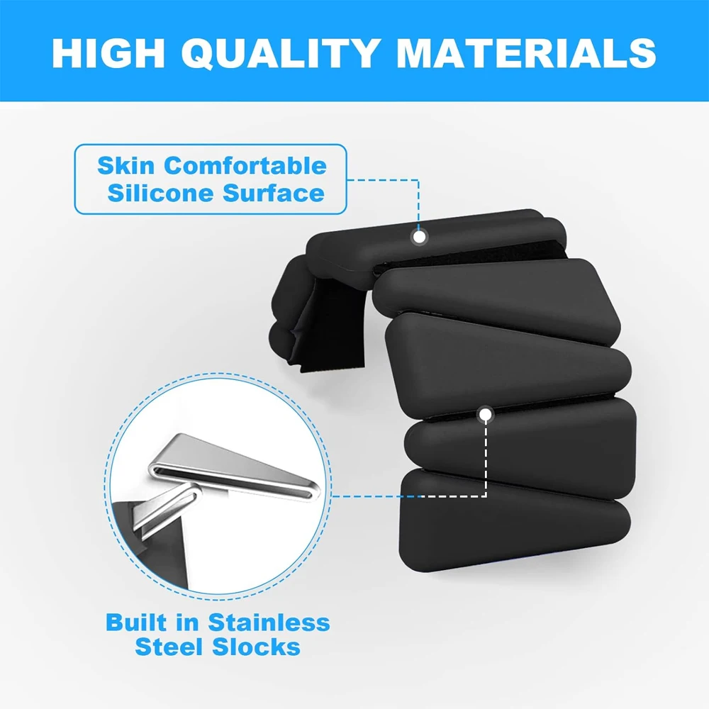 زوج واحد من أوزان المعصم القابلة للارتداء، والمصمم...