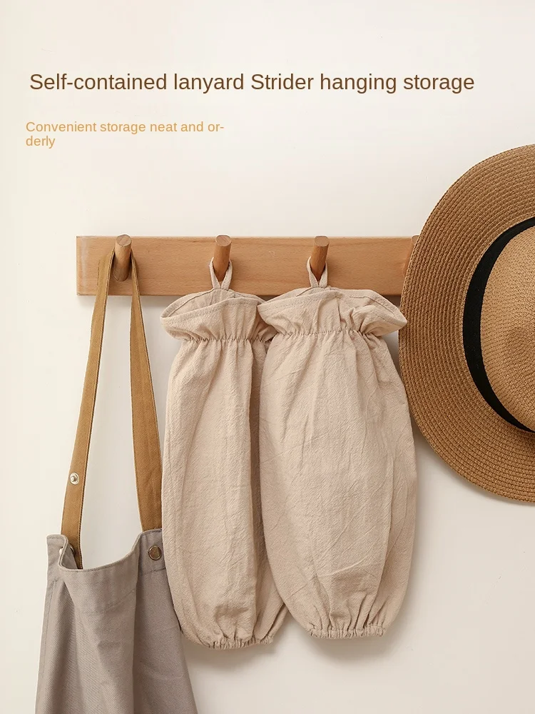 Housework Kitchen Long Waterproof and Anti-dirty Cotton Cover Wear-resistant Breathable Office Sleeves