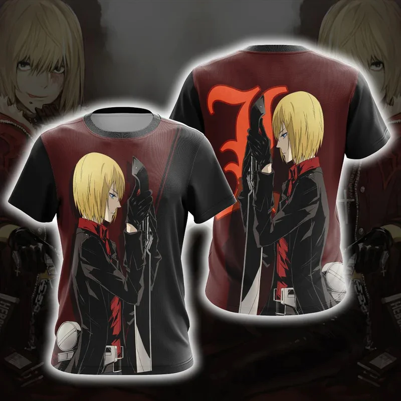 

3D Anime Death Note Print T Shirt Manga Yagami Light Graphic T-shirts For Men Kid Horror Short Sleeve Fashion Harajuku Clothing