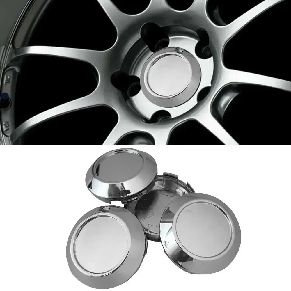4pcs Car Blank Wheel Hub Center Caps 4Pcs 79mm OD 73mm ID Rim Cover For Advan Racing RZ DF Exterior Styling Accessories car wheel hub covers