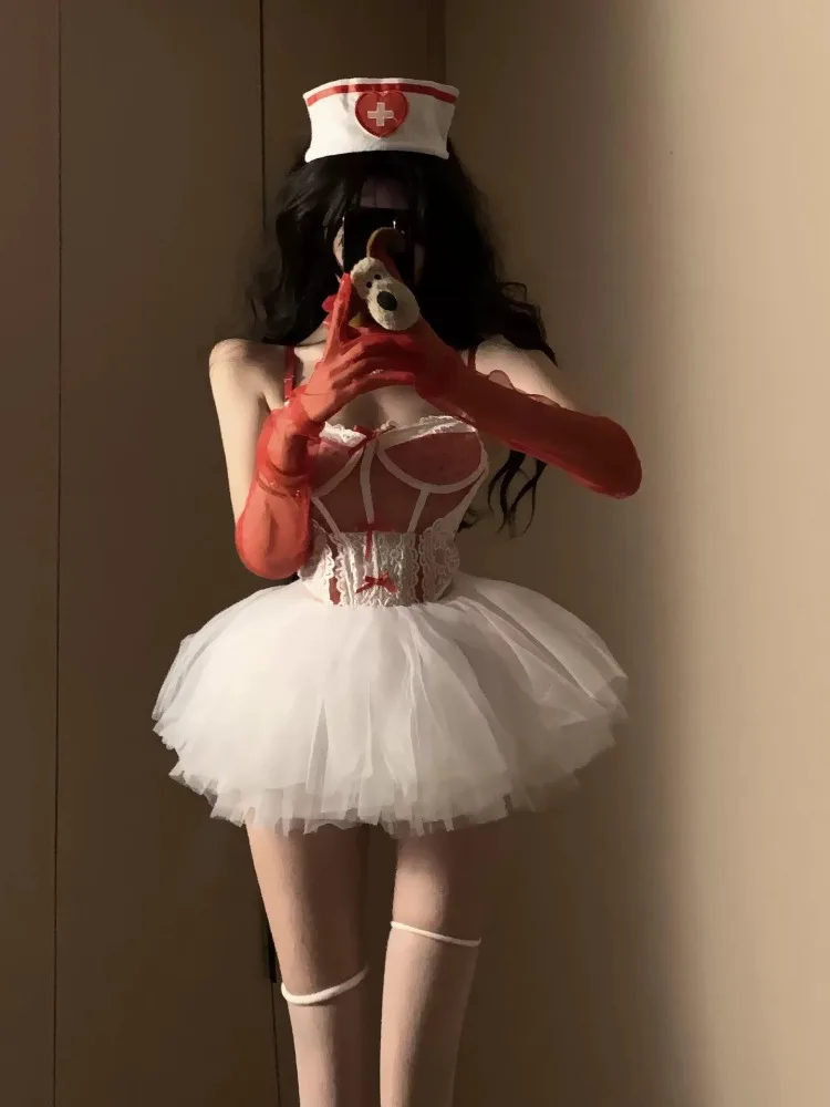Naughty Dress Uniform Cosplay Cute Hot Sexy Lingerie Costumes Maid Servant Anime RolePlay Party Stage Lolita Clothing Exotic Set