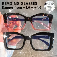 Lunettes de lecture chic œil de chat pour femmes et hommes – Lunettes de lecture vintage, idéales pour la lecture sur ordinateur, les jeux, la télévision et le téléphone 3