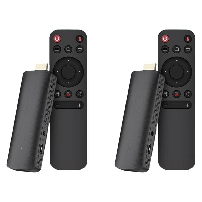 2X H313 Tv Box Stick Android Tv Hdr Set Top Os 4K Bt5.0 Wifi 6 2.4/5.8G Android 10 Smart Sticks Lettore Multimediale Android