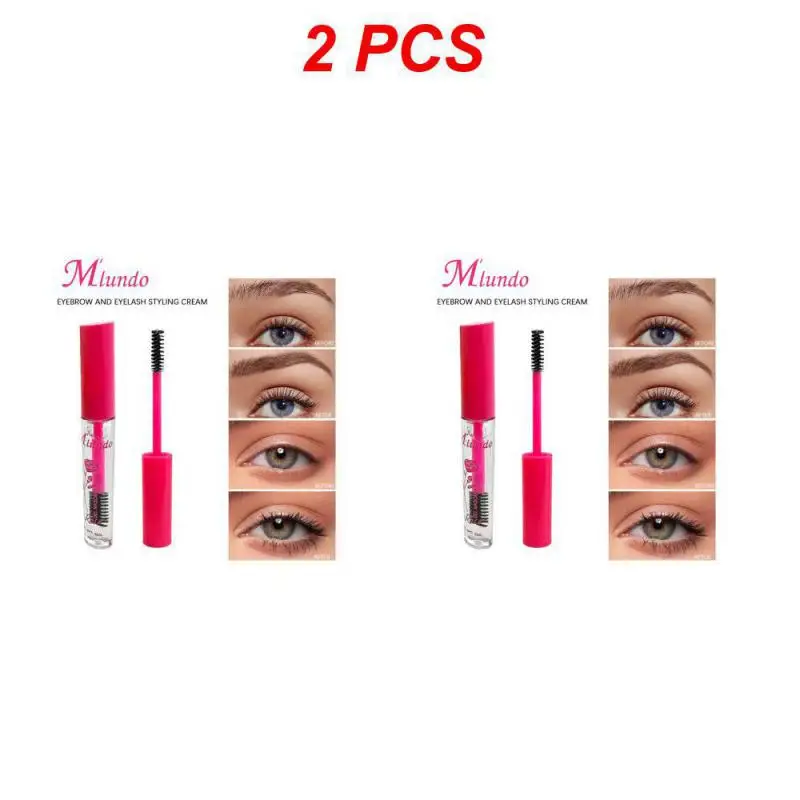 Transparente sobrancelha cílios estilo creme fino natural sobrancelha estilo gel duradouro grosso rímel à prova dwaterproof água líquido cílios maquiagem 11